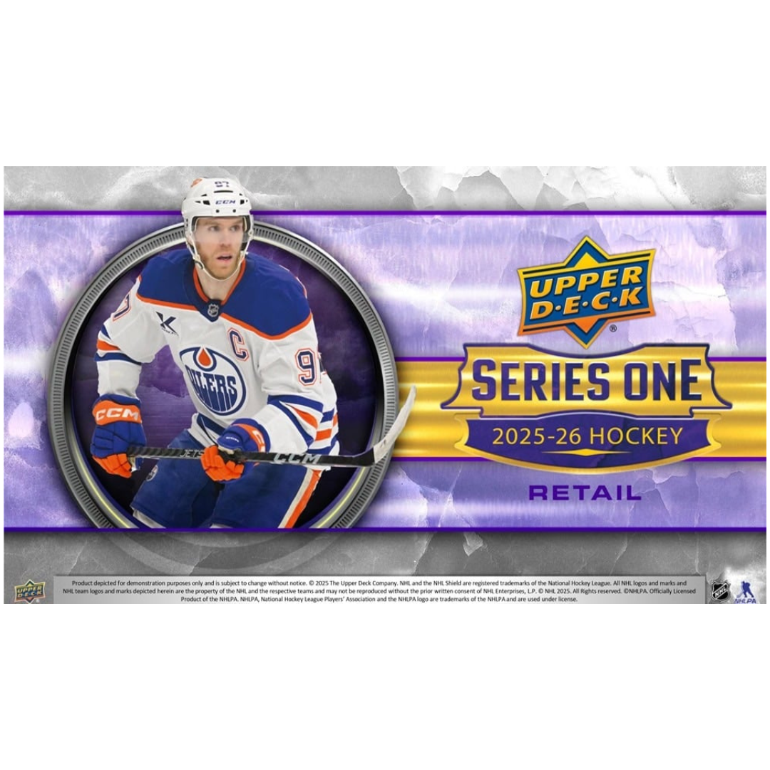 2025-26 Hockey Upper Deck Series 1 Tin (Pre Order)