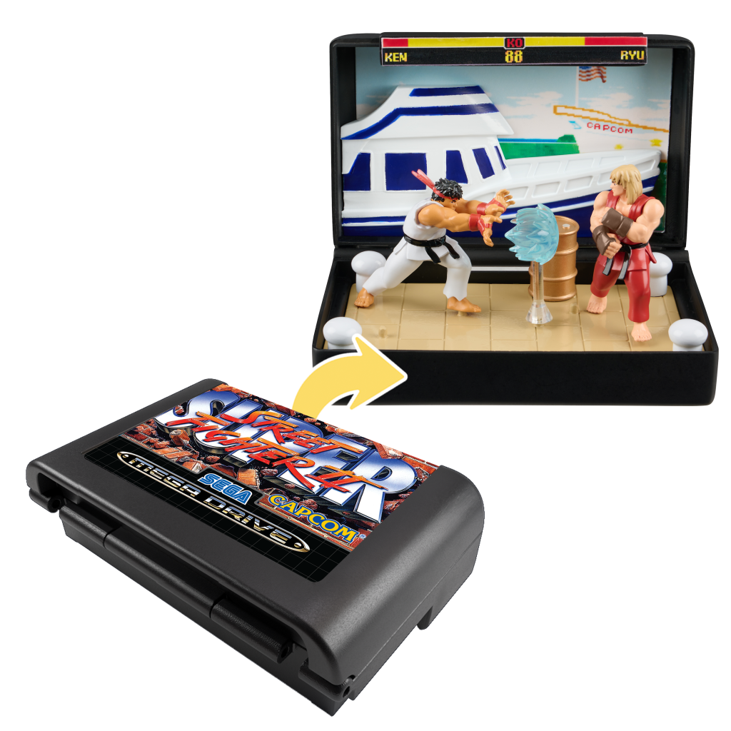 Console Heroes - Street Fighter II Collectible Diorama