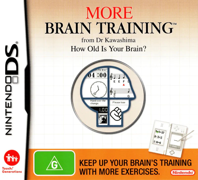 Dr Kawashima's More Brain Training (Nintendo DS PAL)
