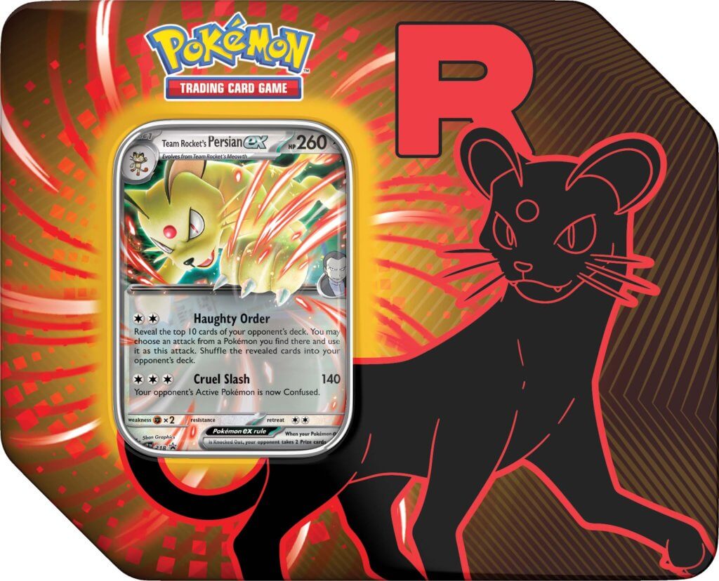 *PRE-ORDER* Pokemon TCG - Team Rocket Tin