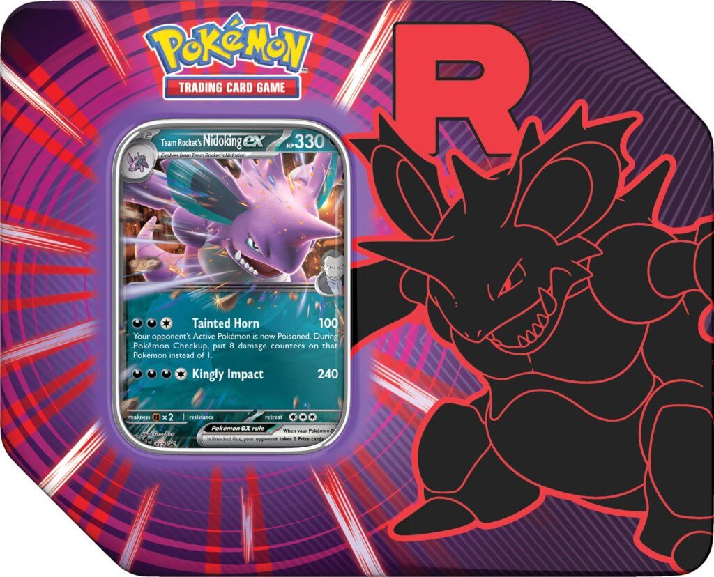 *PRE-ORDER* Pokemon TCG - Team Rocket Tin