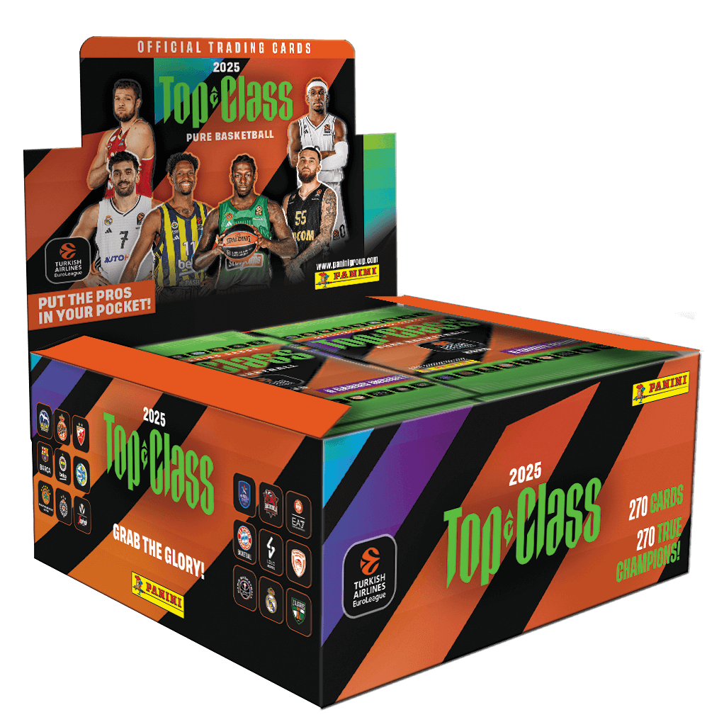 NBA - EURO LEAGUE Top Class Basketball Trading Cards Booster Box