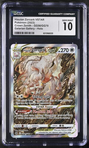 Hisuian Zoroak VSTAR #GG56 CGC 10