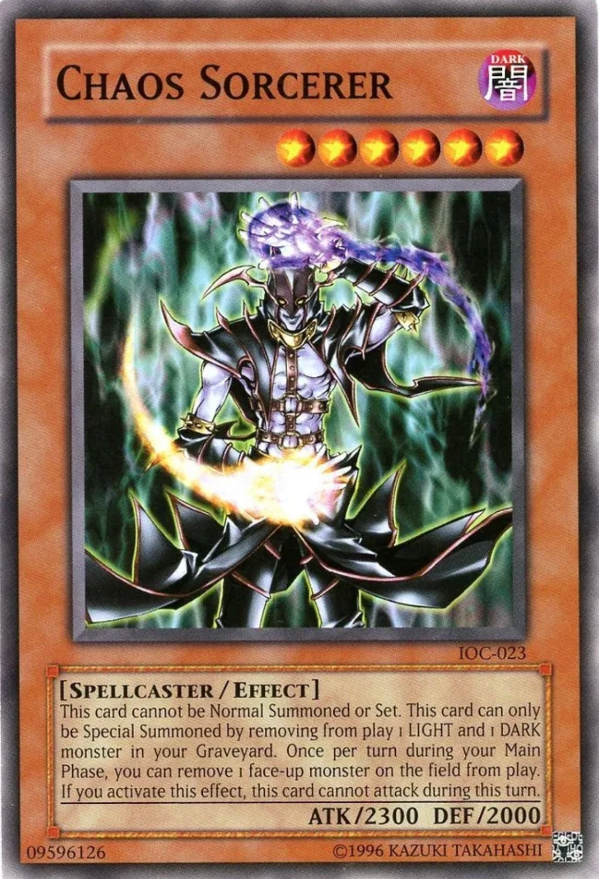 Yu-Gi-Oh! TCG - Chaos Sorcerer IOC-023