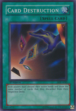 Yu-Gi-Oh! TCG - Card Destruction SDY-A042