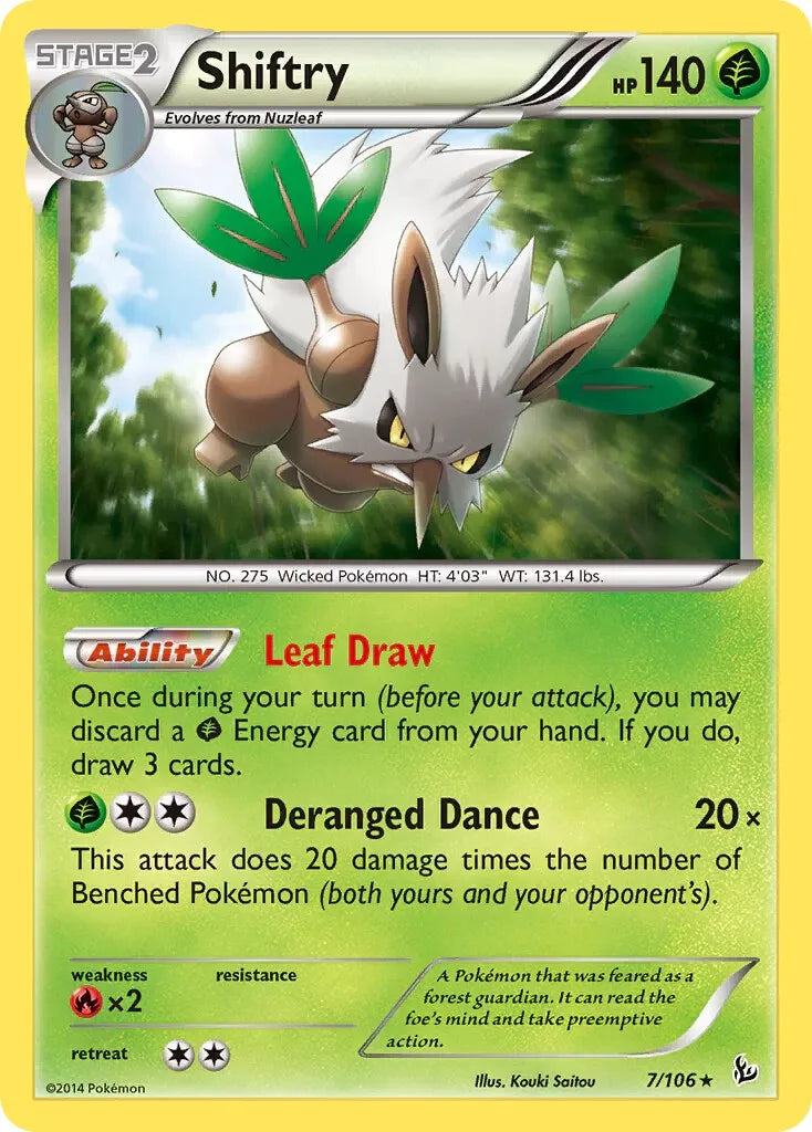Pokemon TCG - Shiftry #7