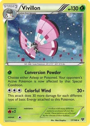 Pokemon TCG - Vivillon #17