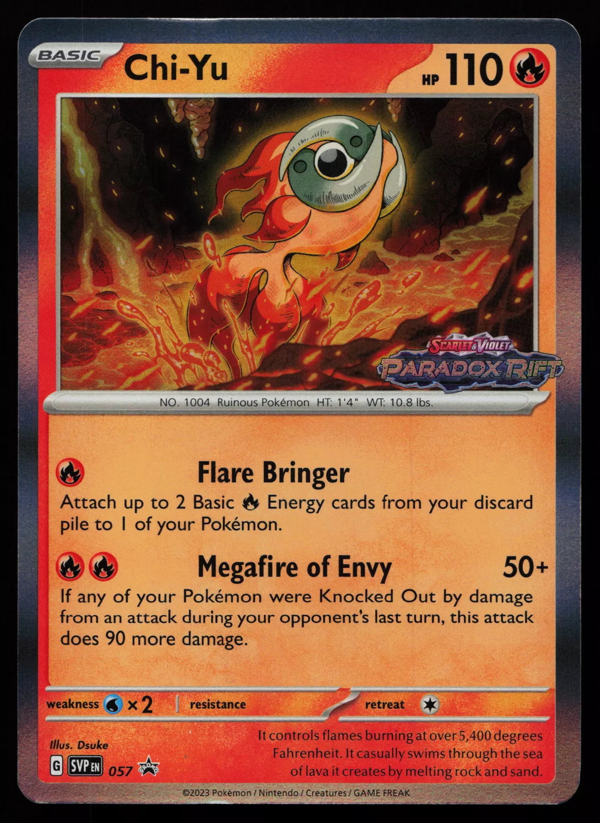 Pokemon TCG - Chi-Yu Promo #057