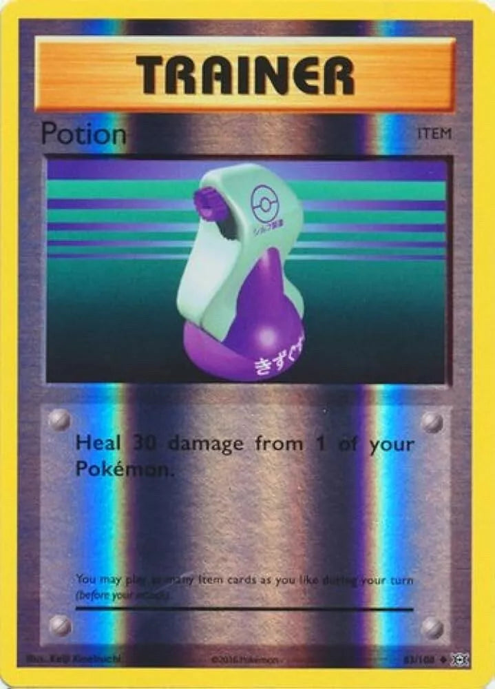 Pokemon TCG - Potion Reverse Holo #83