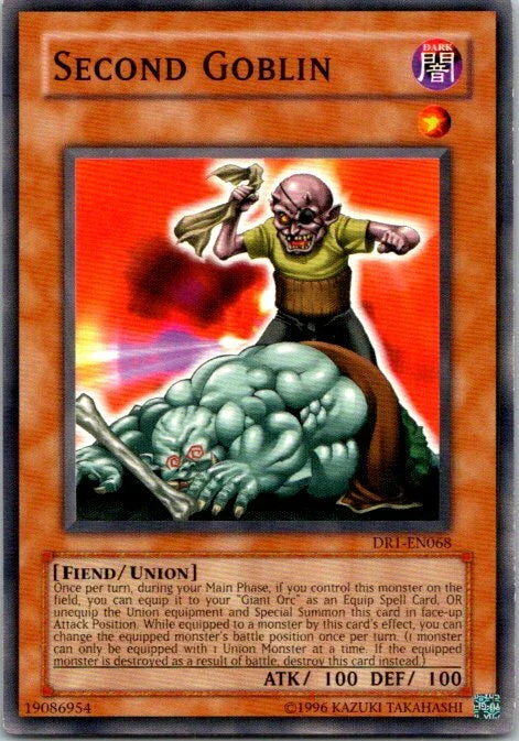 Yu-Gi-Oh! TCG - Second Goblin DR1-EN068