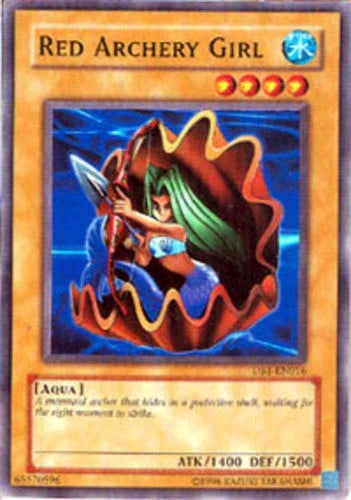 Yu-Gi-Oh! TCG - Red Archery Girl DB1-EN016
