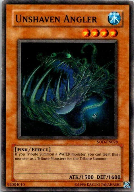 Yu-Gi-Oh! TCG - Unshaven Angler SOD-EN028