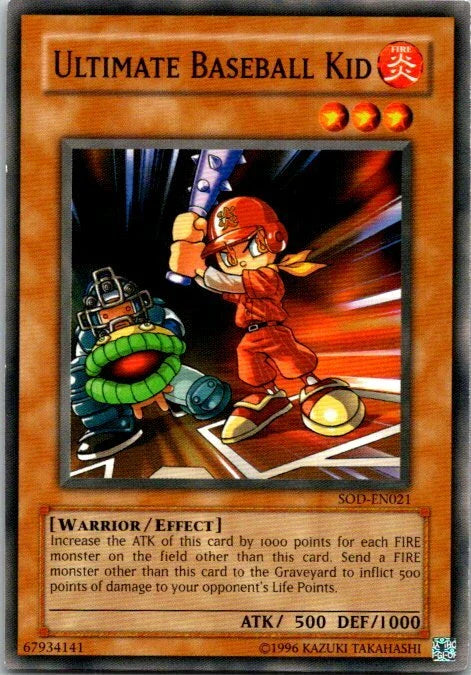 Yu-Gi-Oh! TCG - Ultimate Baseball Kid SOD-EN021