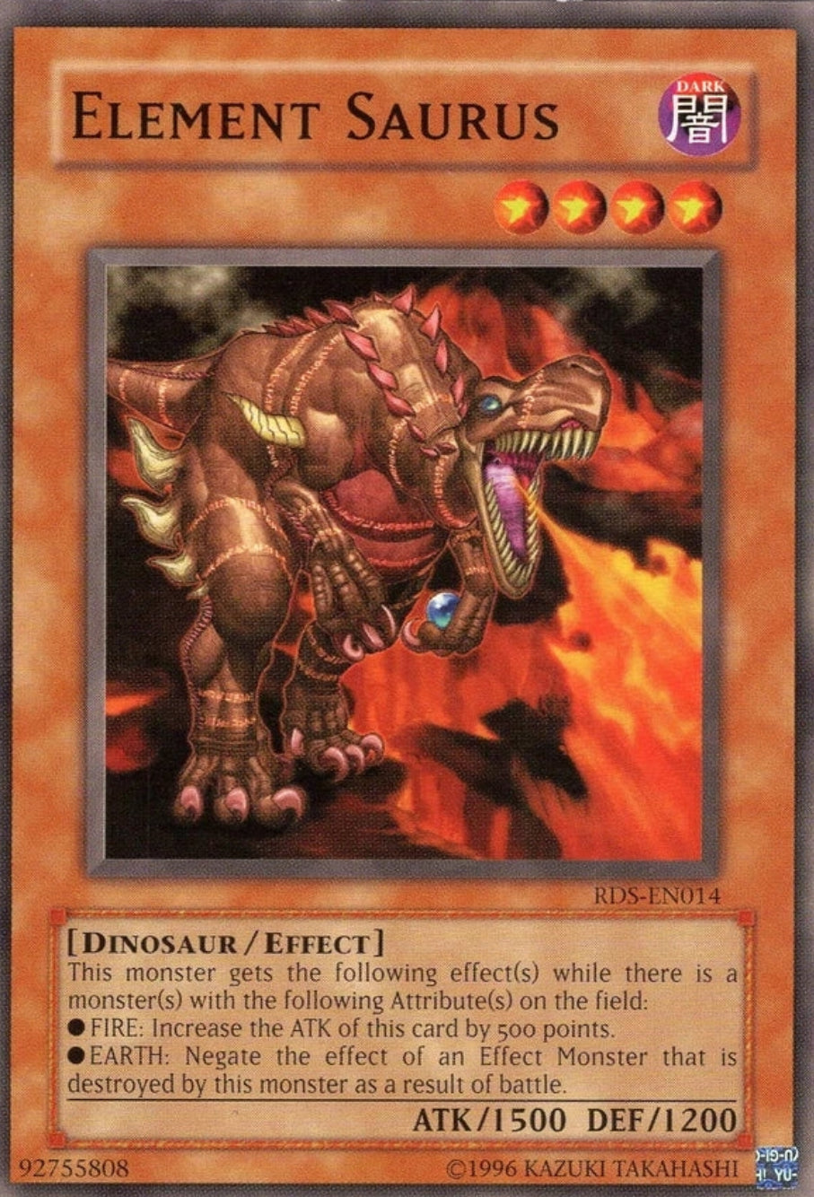 Yu-Gi-Oh! TCG - Element Saurus RDS-EN014