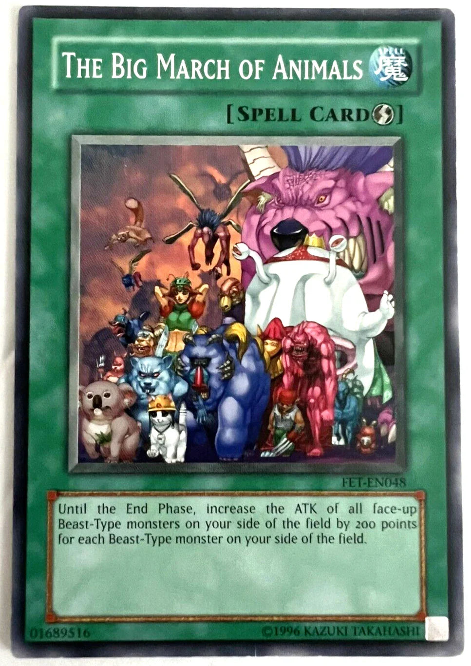 Yu-Gi-Oh! TCG - The Big March of Animals FET-EN048