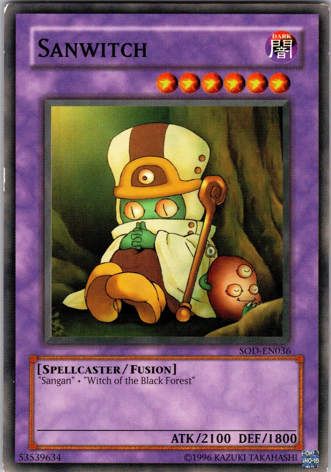 Yu-Gi-Oh! TCG - Sanwitch SOD-EN036