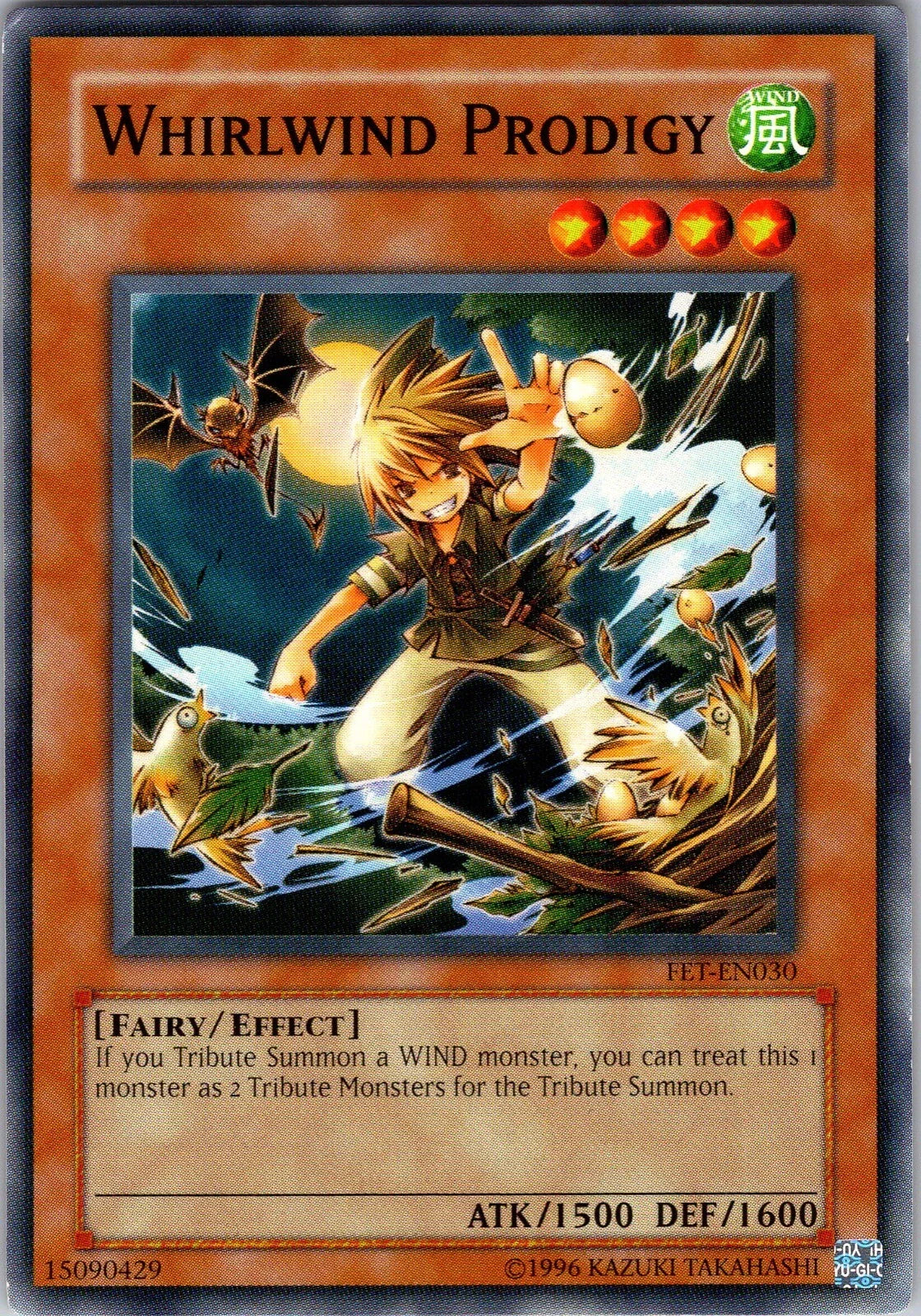 Yu-Gi-Oh! TCG - Whirlwind Prodigy FET-EN030