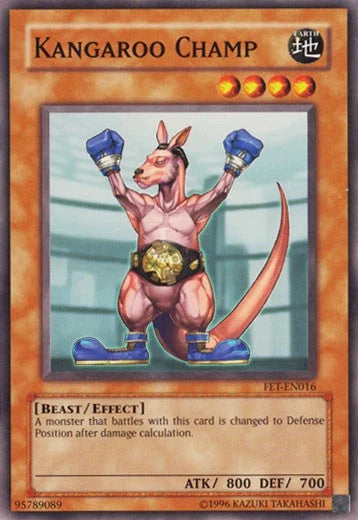 Yu-Gi-Oh! TCG - Kangaroo Champ FET-EN016