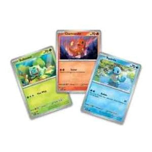 Pokemon TCG - Bulbasaur, Charmander and Squirtle Promo Bundle