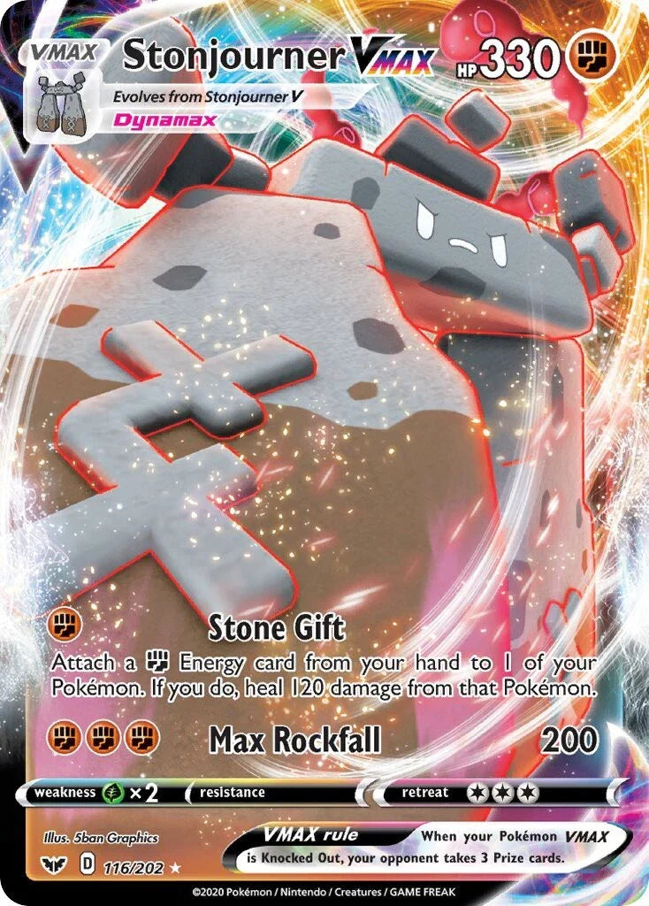 Pokemon TCG - Stonjourner VMAX #116