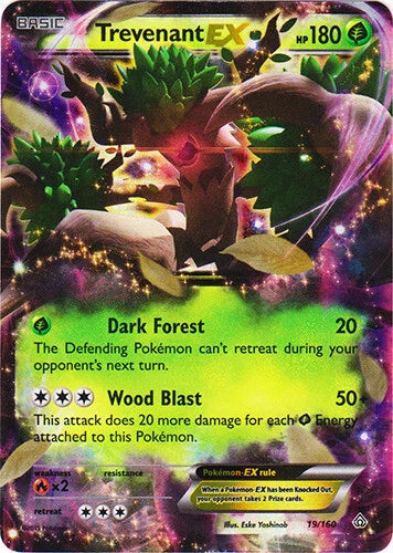 Pokemon TCG - Trevenant EX #19