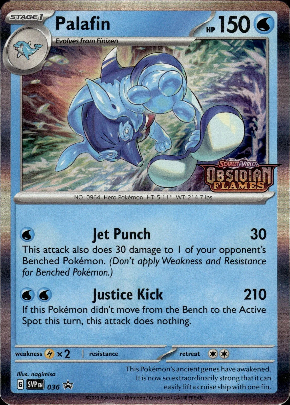 Pokemon TCG - Palafin #036