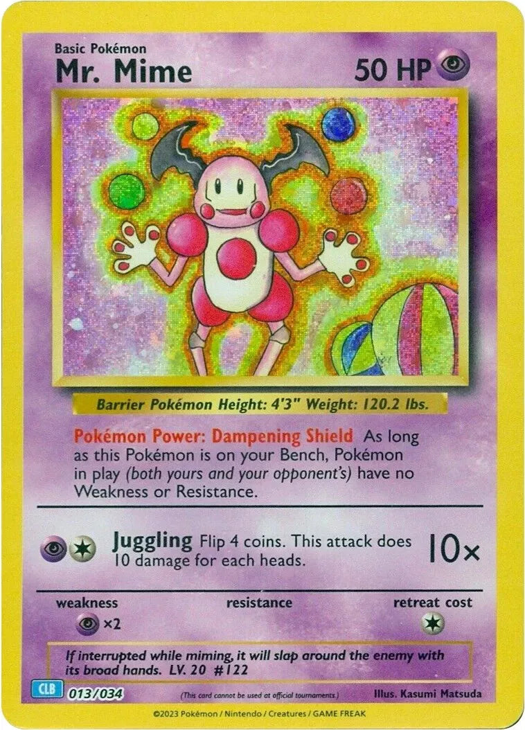 Pokemon TCG - Mr. Mime #013