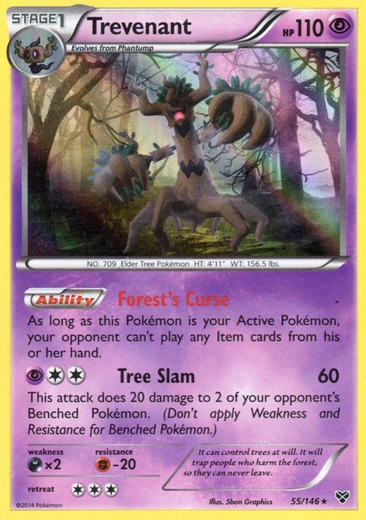 Pokemon TCG - Trevenant #55
